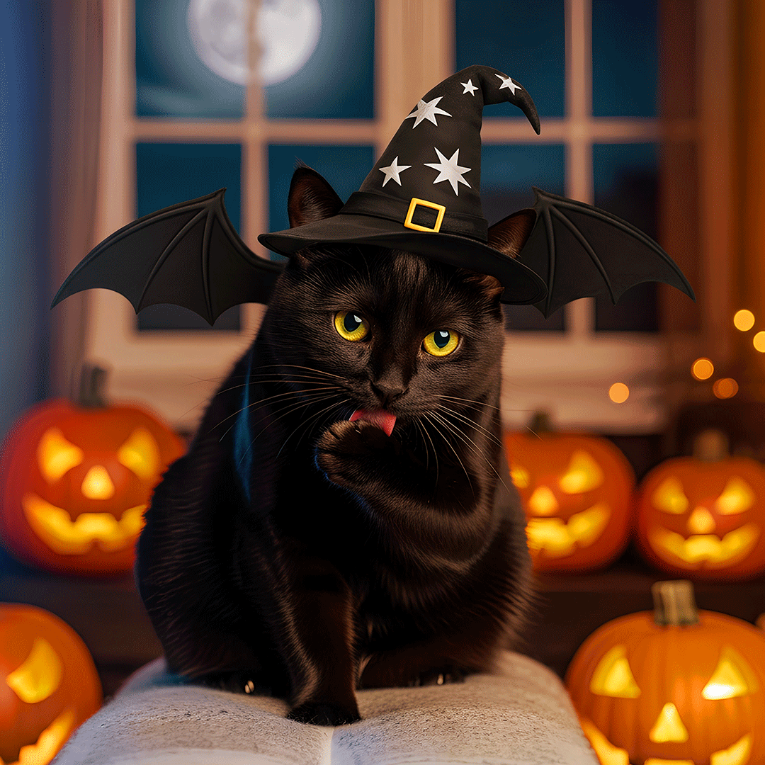 Os gatos pretos e o Halloween! Entre mitos e superstições, o que dizem sobre os “black cats”?